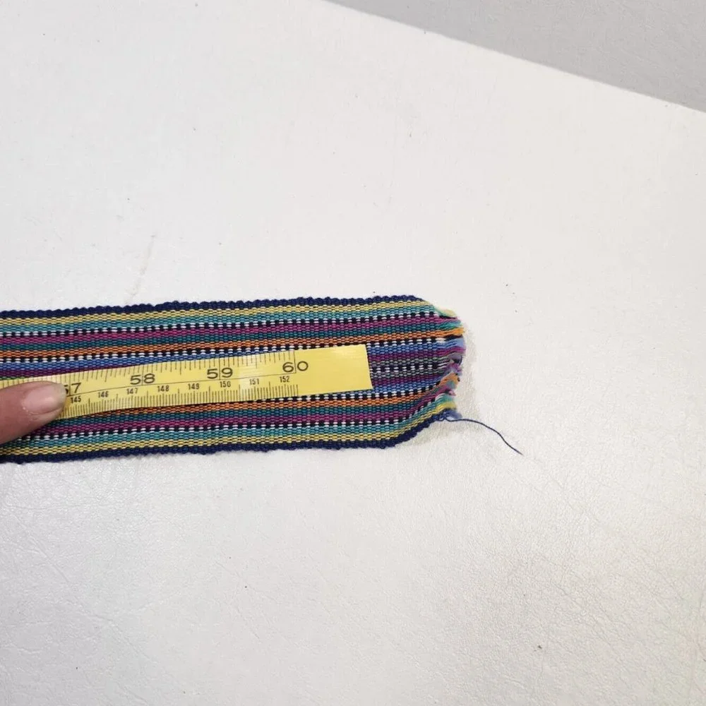 Handmade Mexican Worry Doll Belt 62" - Picture 2 of 2